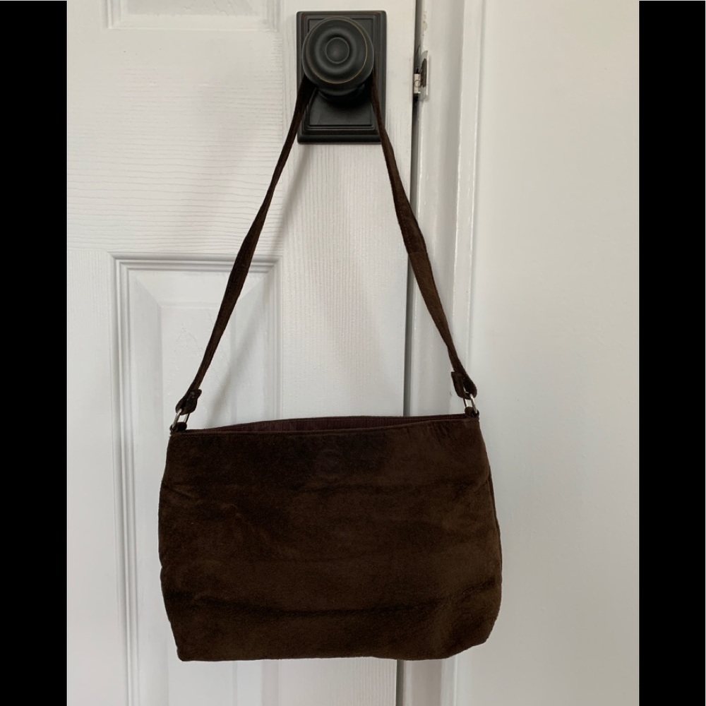 Small Suede Shoulder Bag